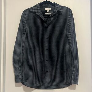 Calvin Klein Dark Blue Button Up Shirt
